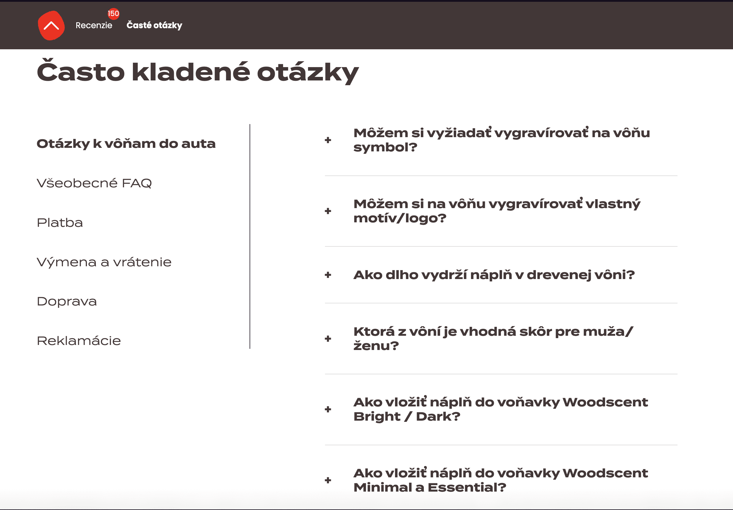 Najčastejšie otázky DeerMates e-shop