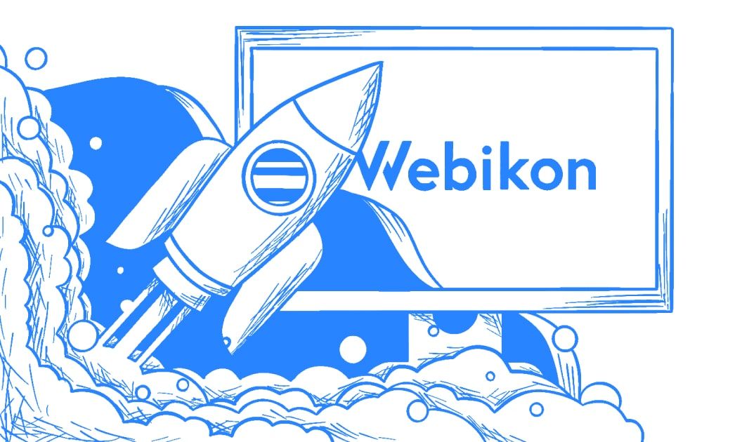 Prvé črty značky Webikon